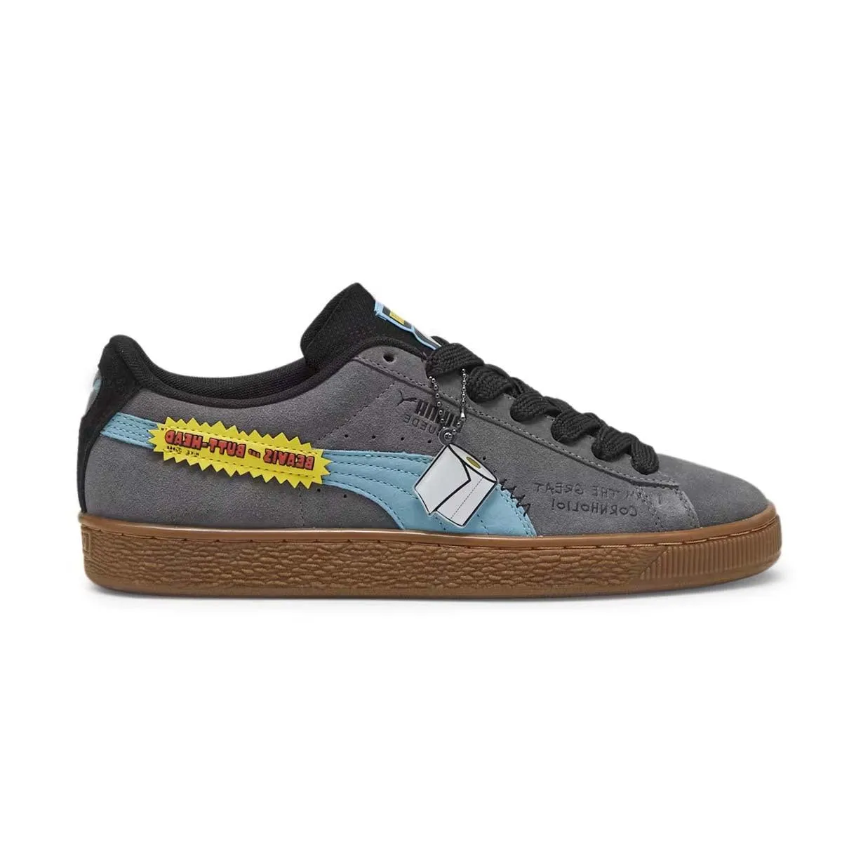 Beavis Butthead Suede Cool Dark Gray.