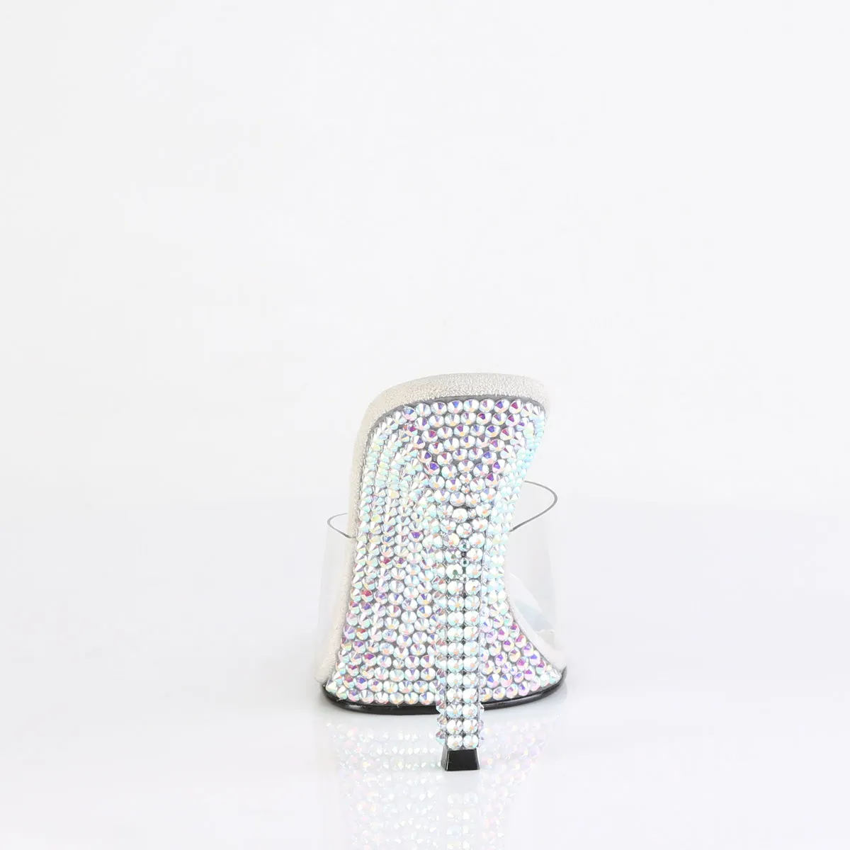 4 Inch Heel GALA-01DML Clear Rhinestone