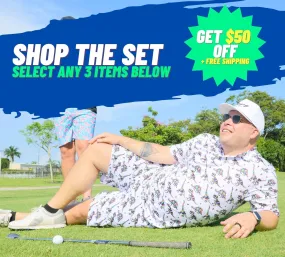 $50 Off Polo, Shorts, and Hat Bundle