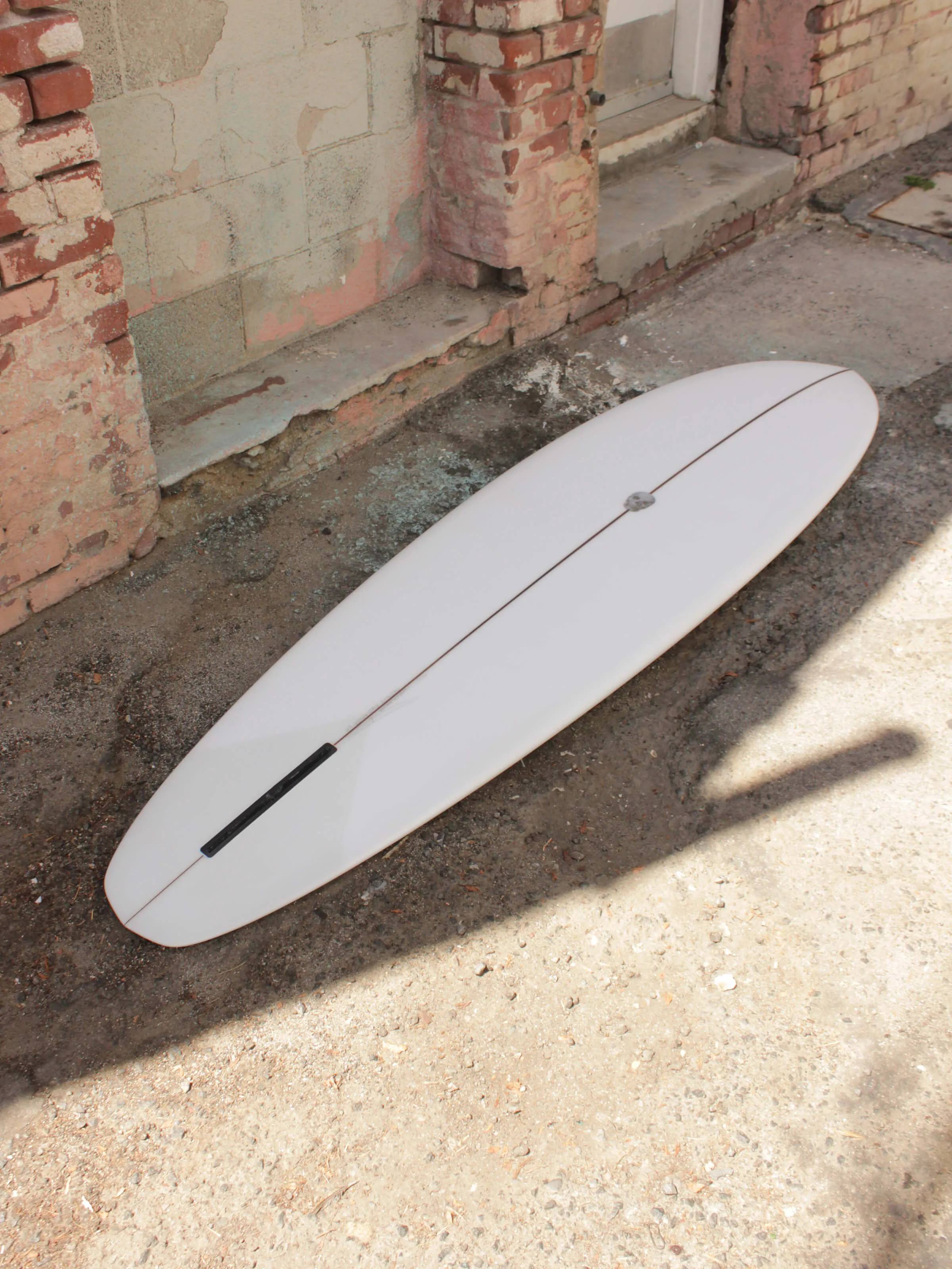 7'2 Christenson Ultra Flat Tracker surfboard.