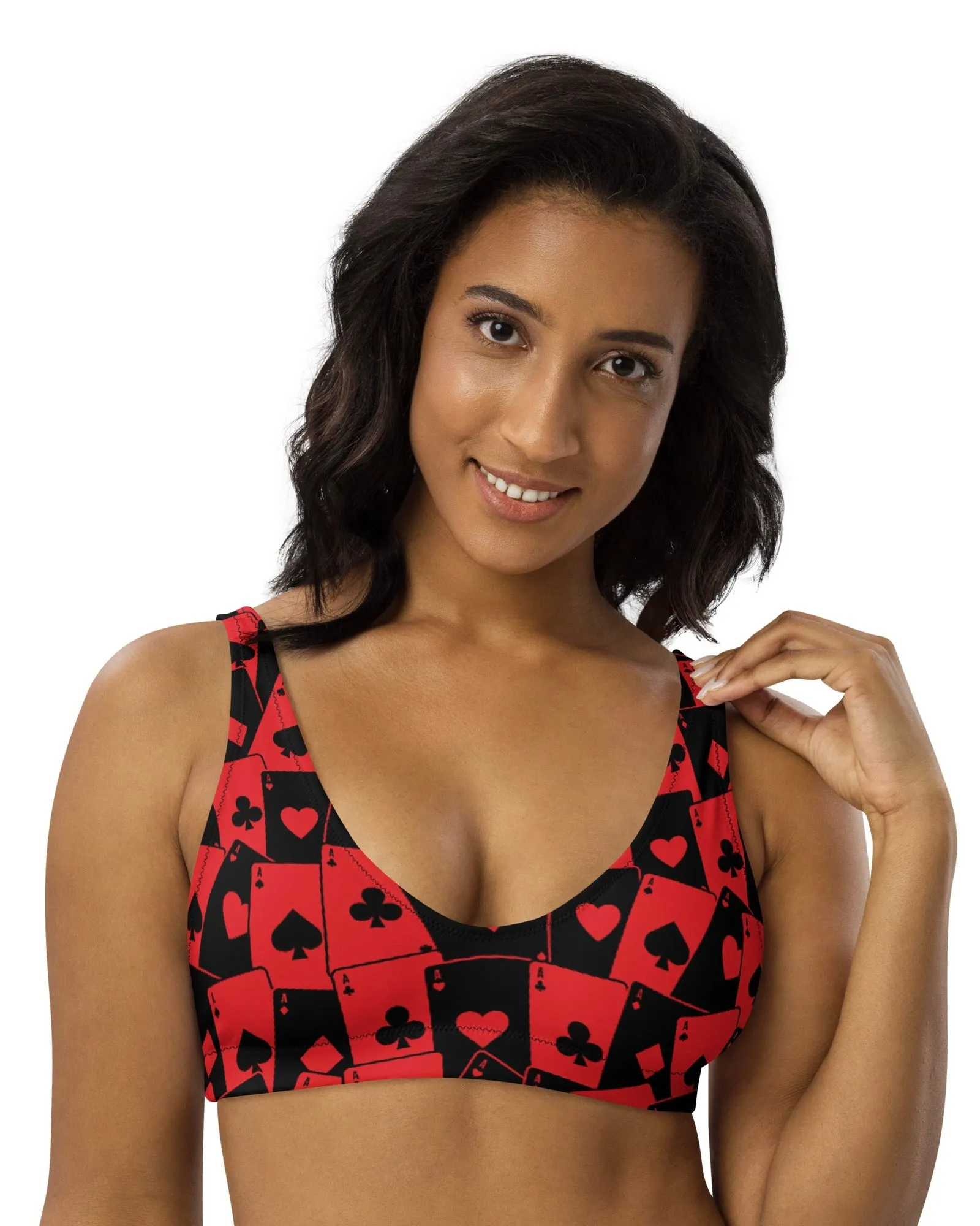 Heart Design Bra Top