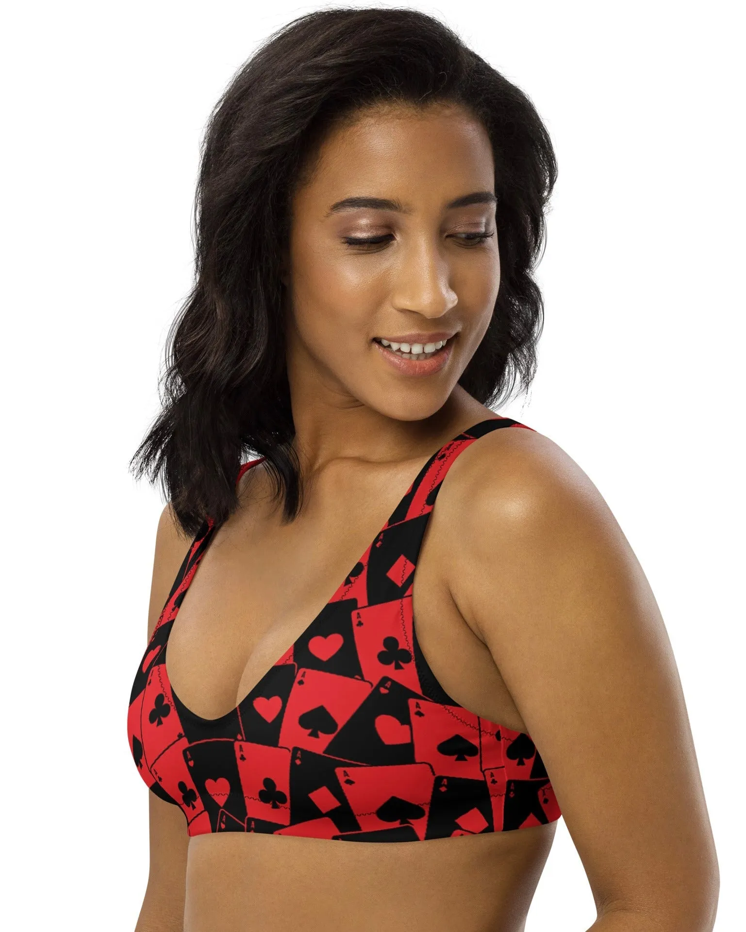 Heart Design Bra Top