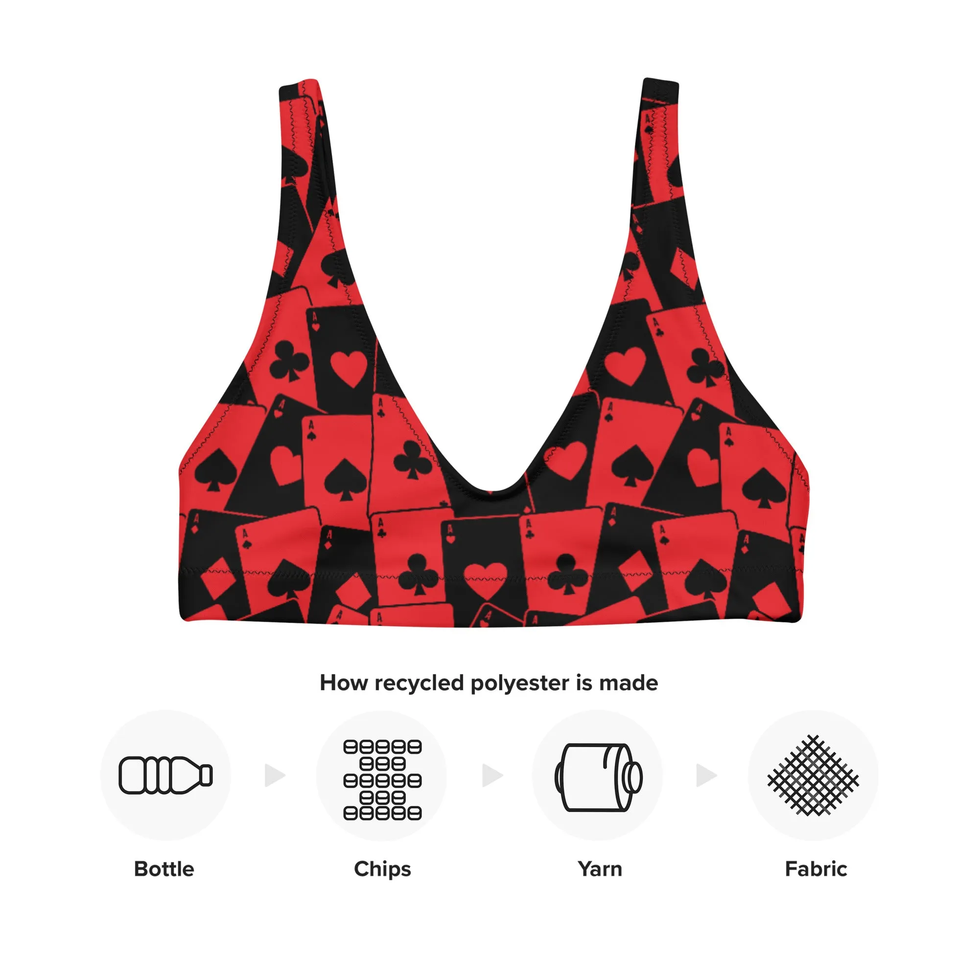 Heart Design Bra Top