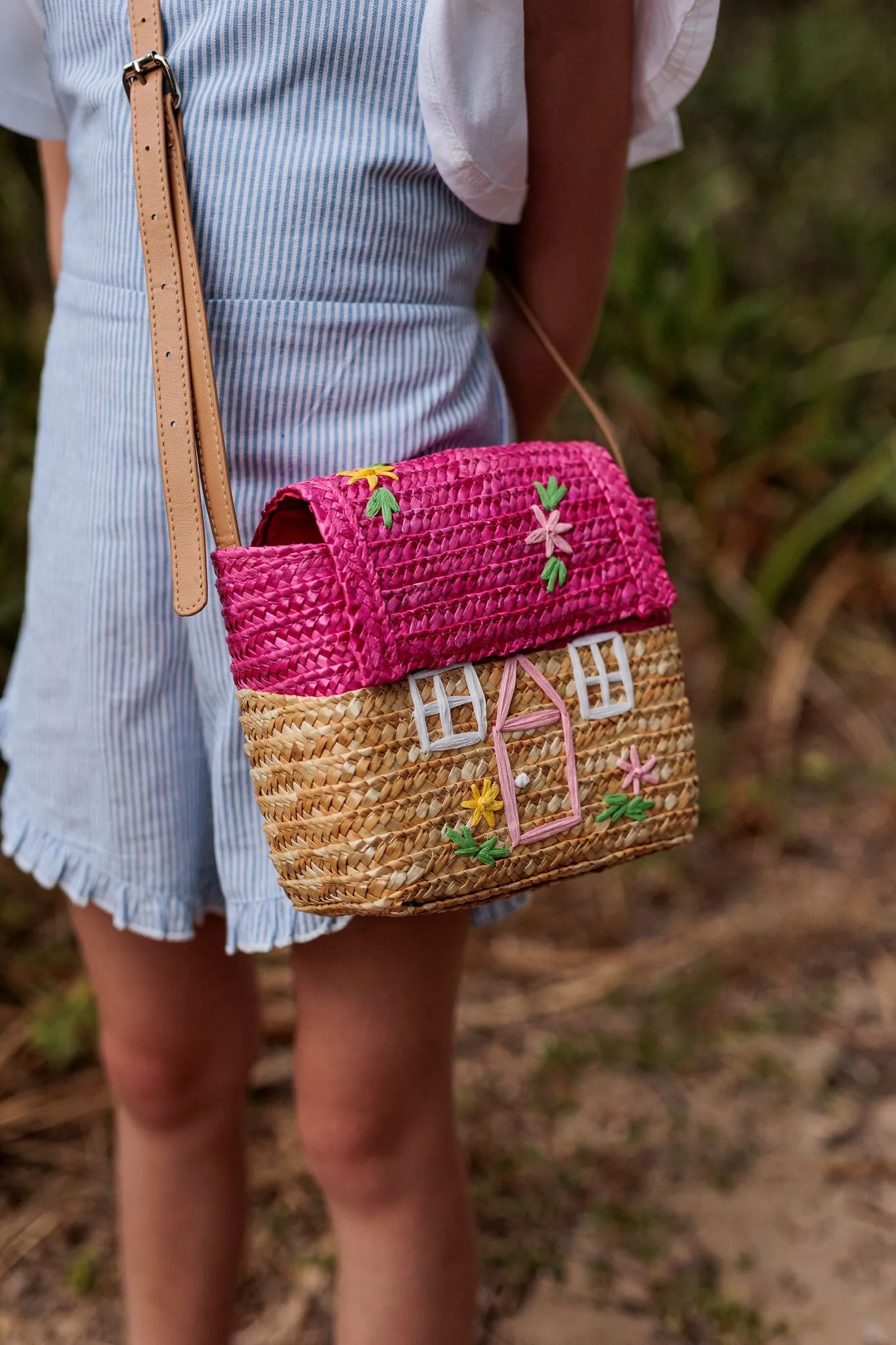 Acorn Kids Straw Bag for Home