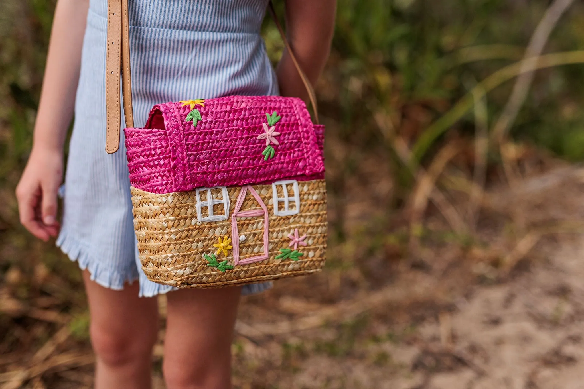 Acorn Kids Straw Bag for Home