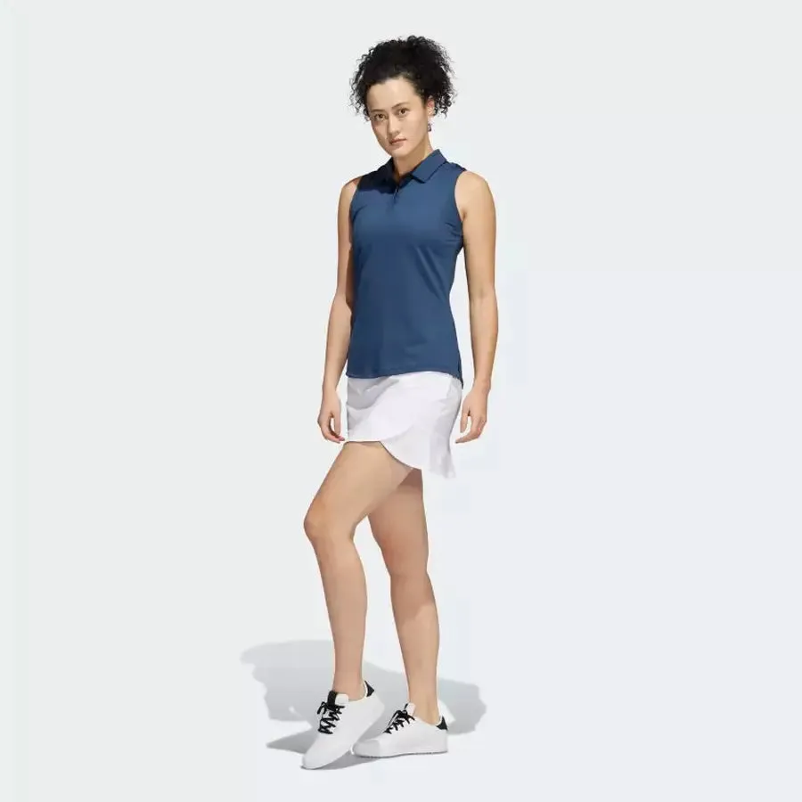 Adidas Women's Sleeveless Polo in Navy