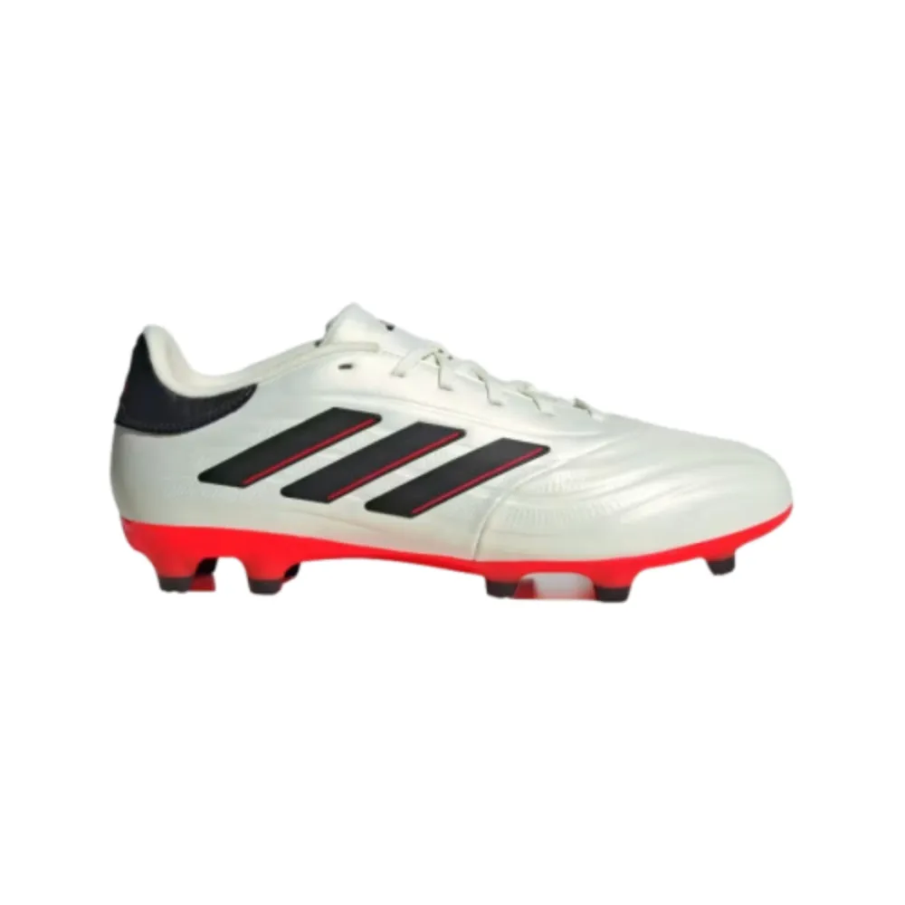 Adidas Men's Copa Pure 2 League Football Shoe Ivory Core Black Solar Red