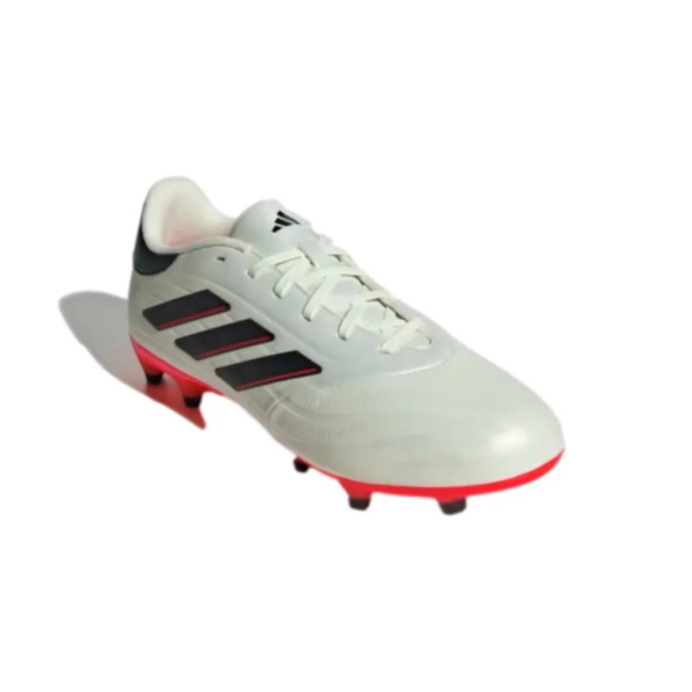 Adidas Men's Copa Pure 2 League Football Shoe Ivory Core Black Solar Red