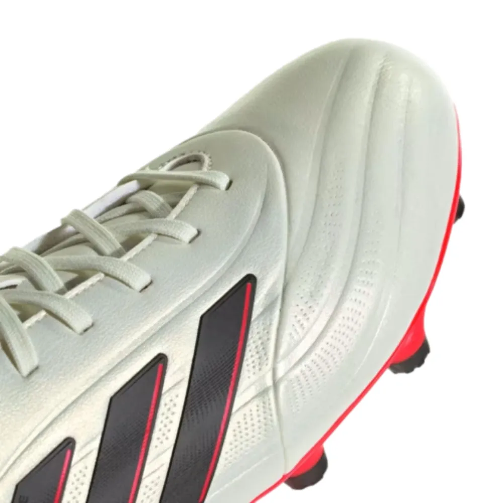 Adidas Men's Copa Pure 2 League Football Shoe Ivory Core Black Solar Red