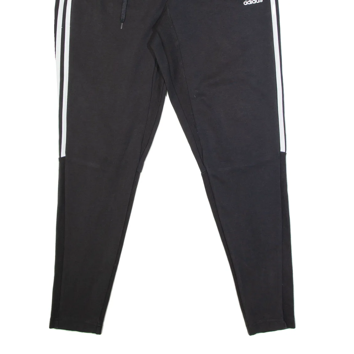 ADIDAS Mens Joggers Black Skinny M W28 L30