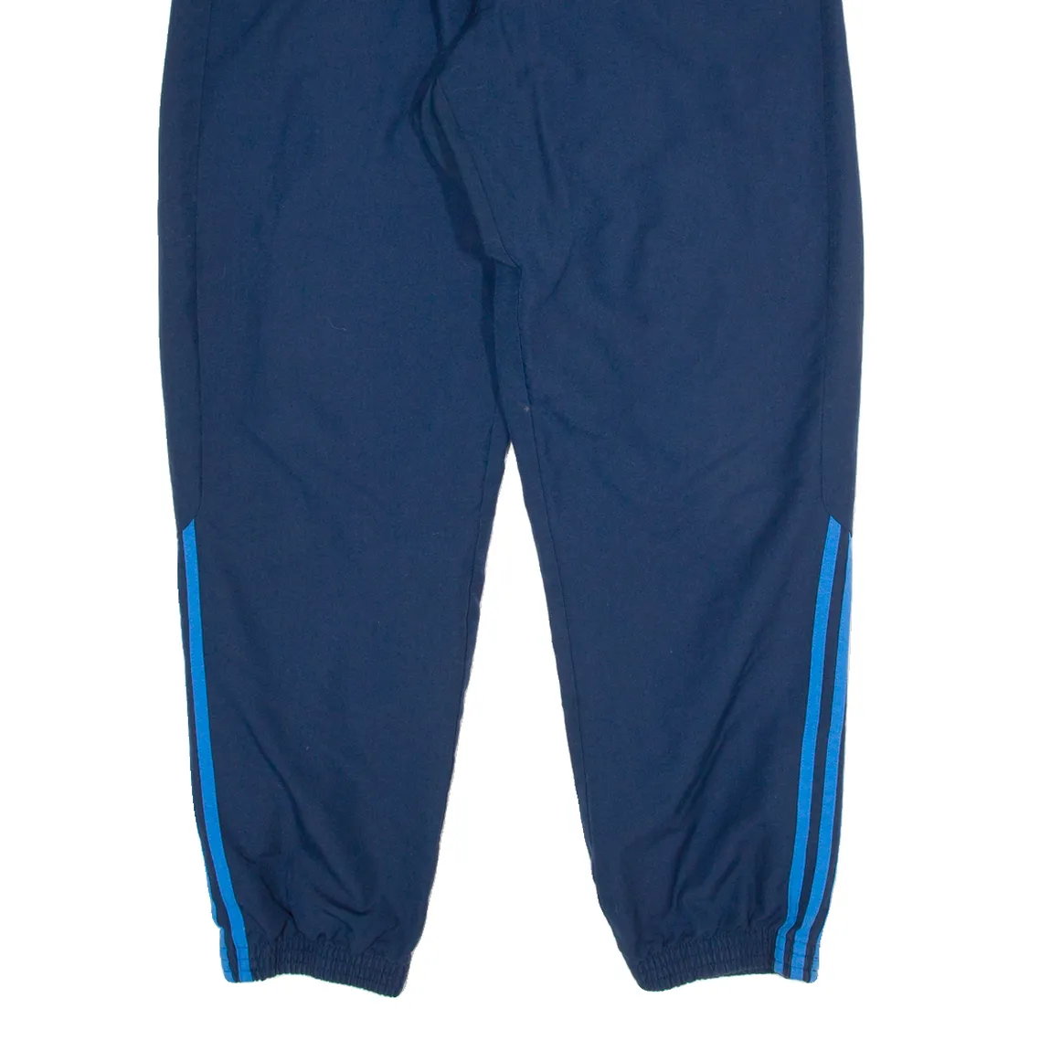 ADIDAS Mens Joggers Blue Tapered L W32 L30