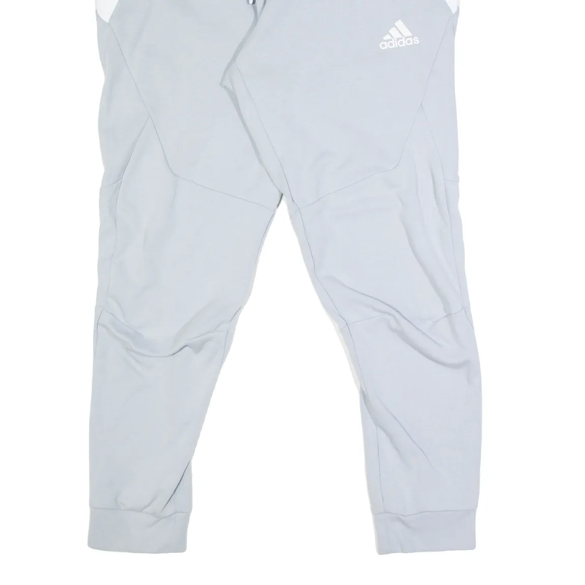 ADIDAS Mens Joggers Grey Tapered L W30 L30