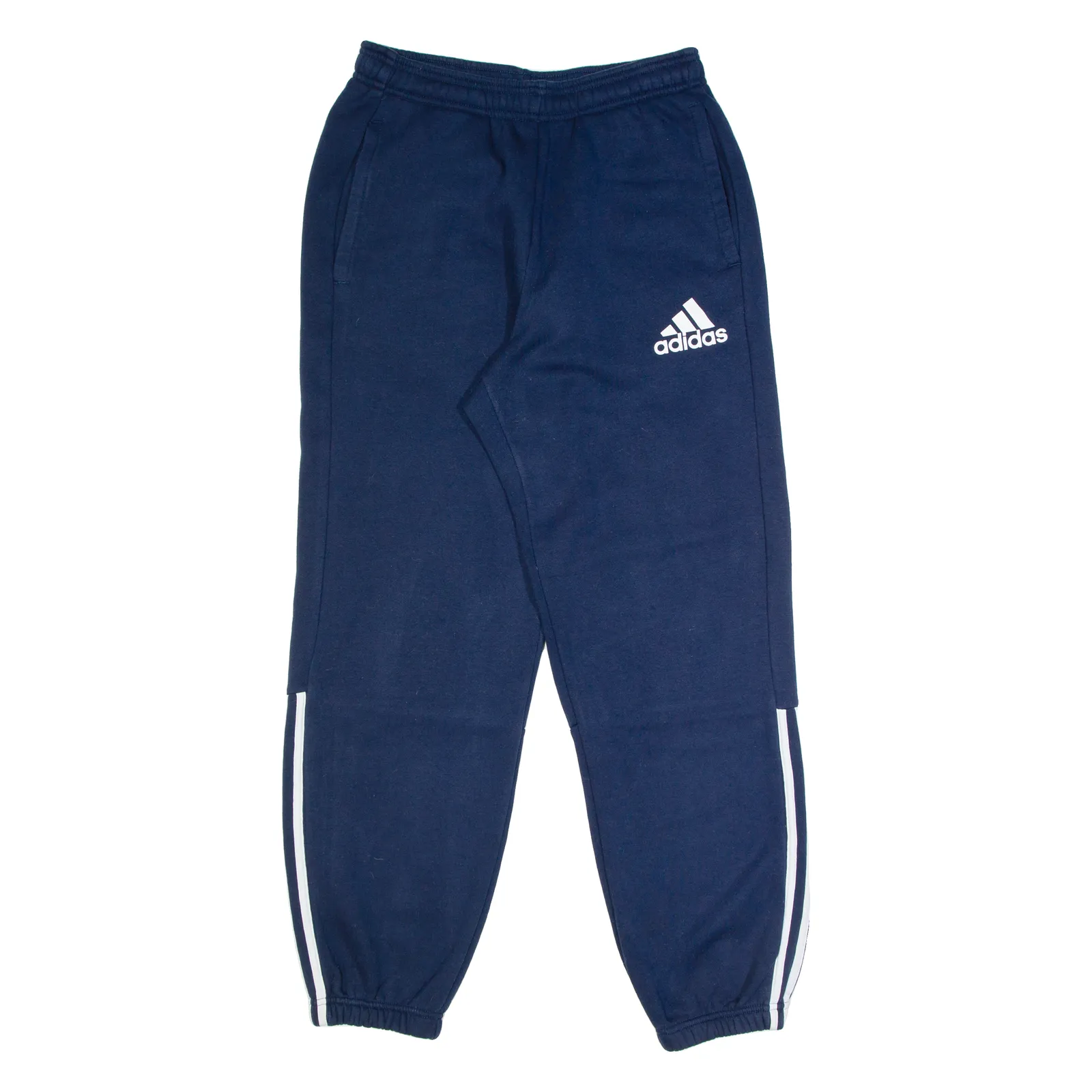 ADIDAS Womens Joggers Blue Tapered M W28 L31