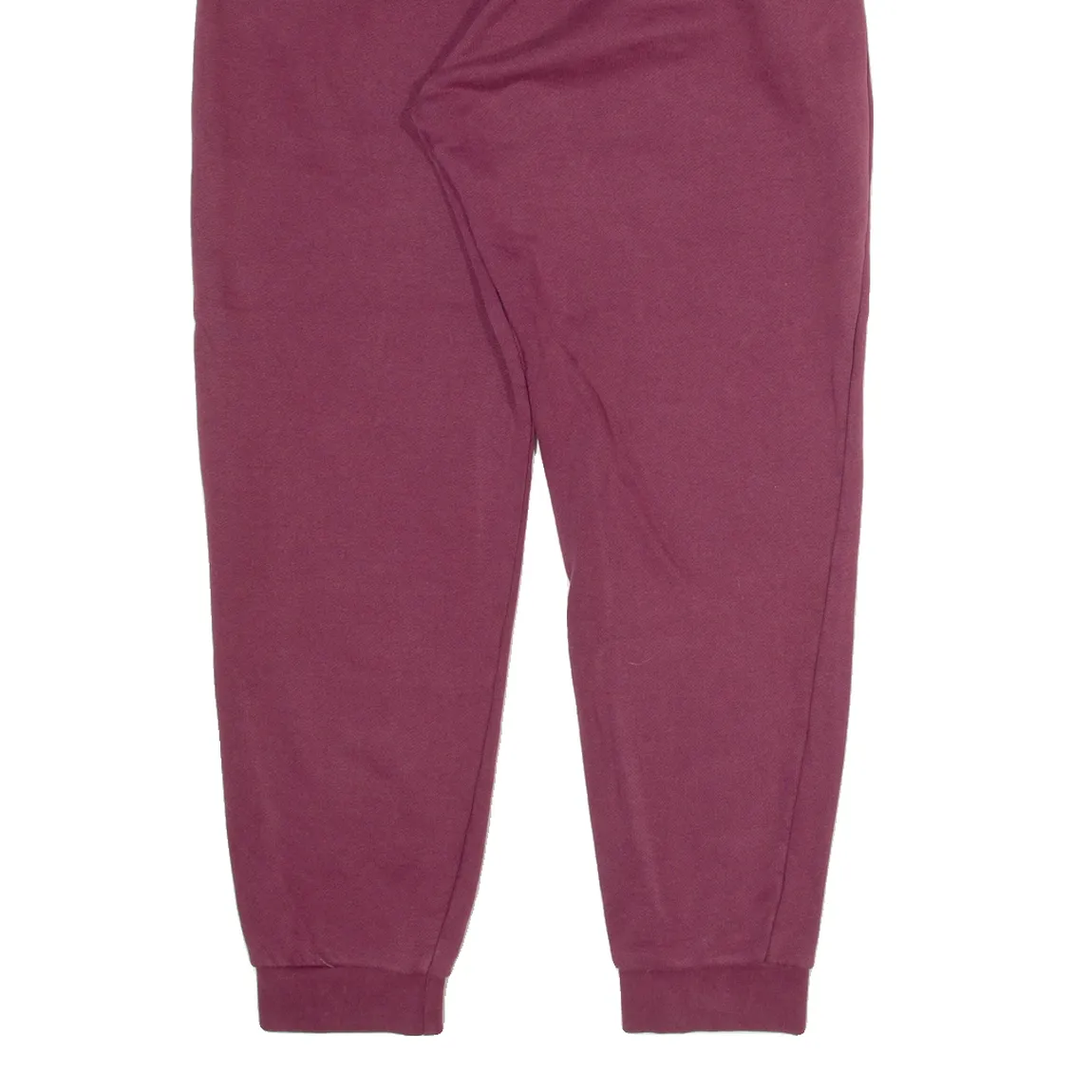 ADIDAS Womens Joggers Maroon Tapered UK 10 W28 L25