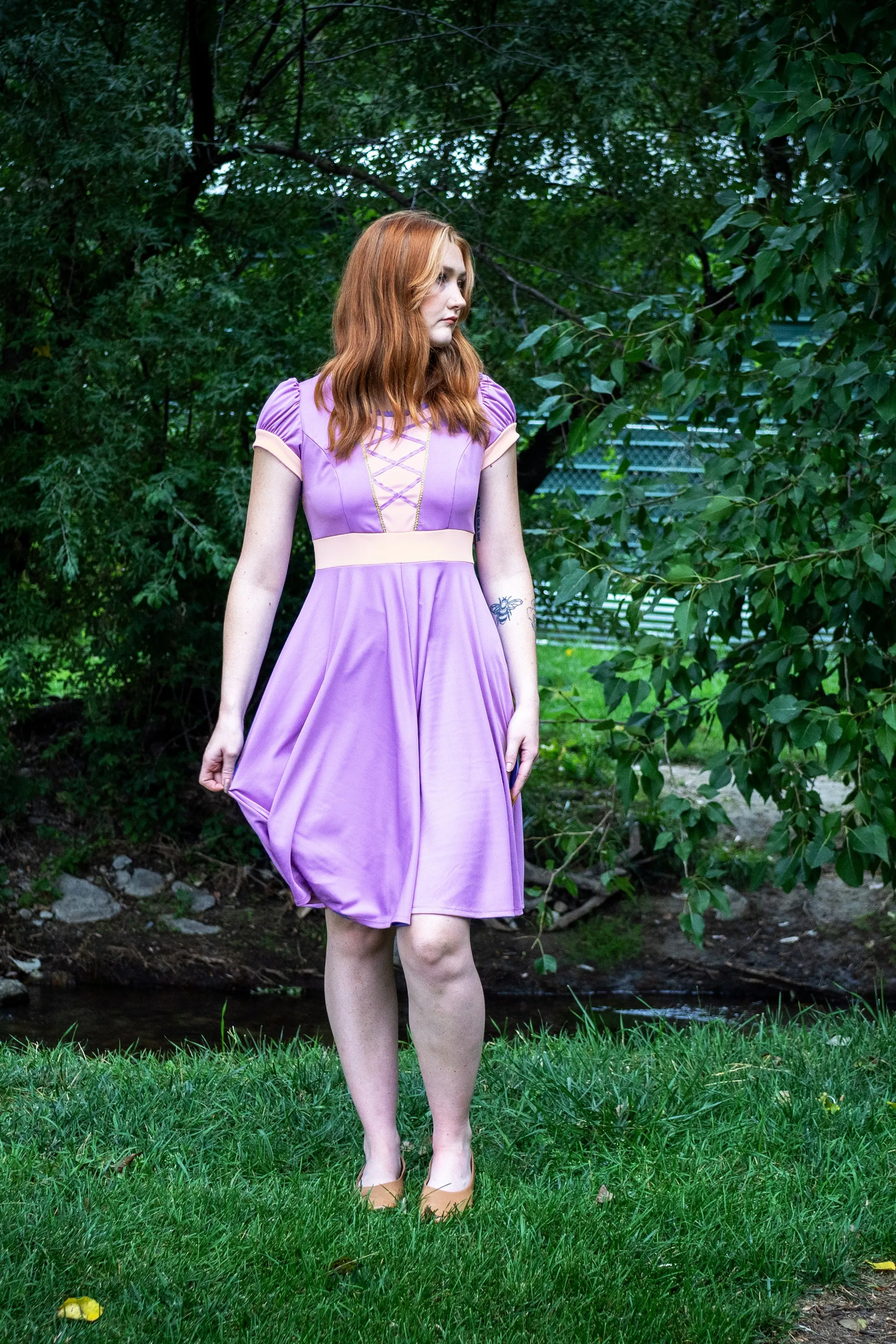 Adult Rapunzel Twirl Dress