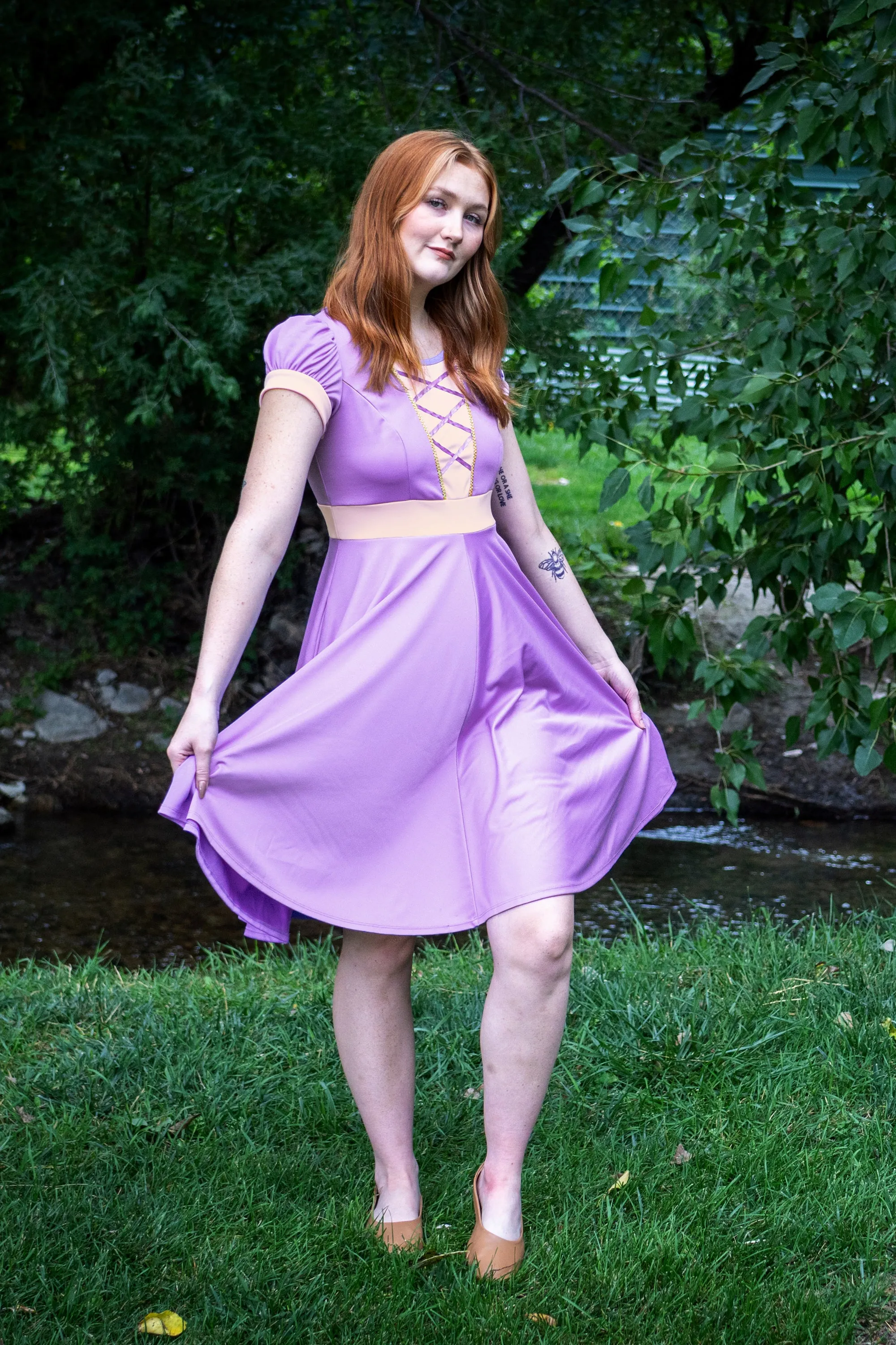 Adult Rapunzel Twirl Dress