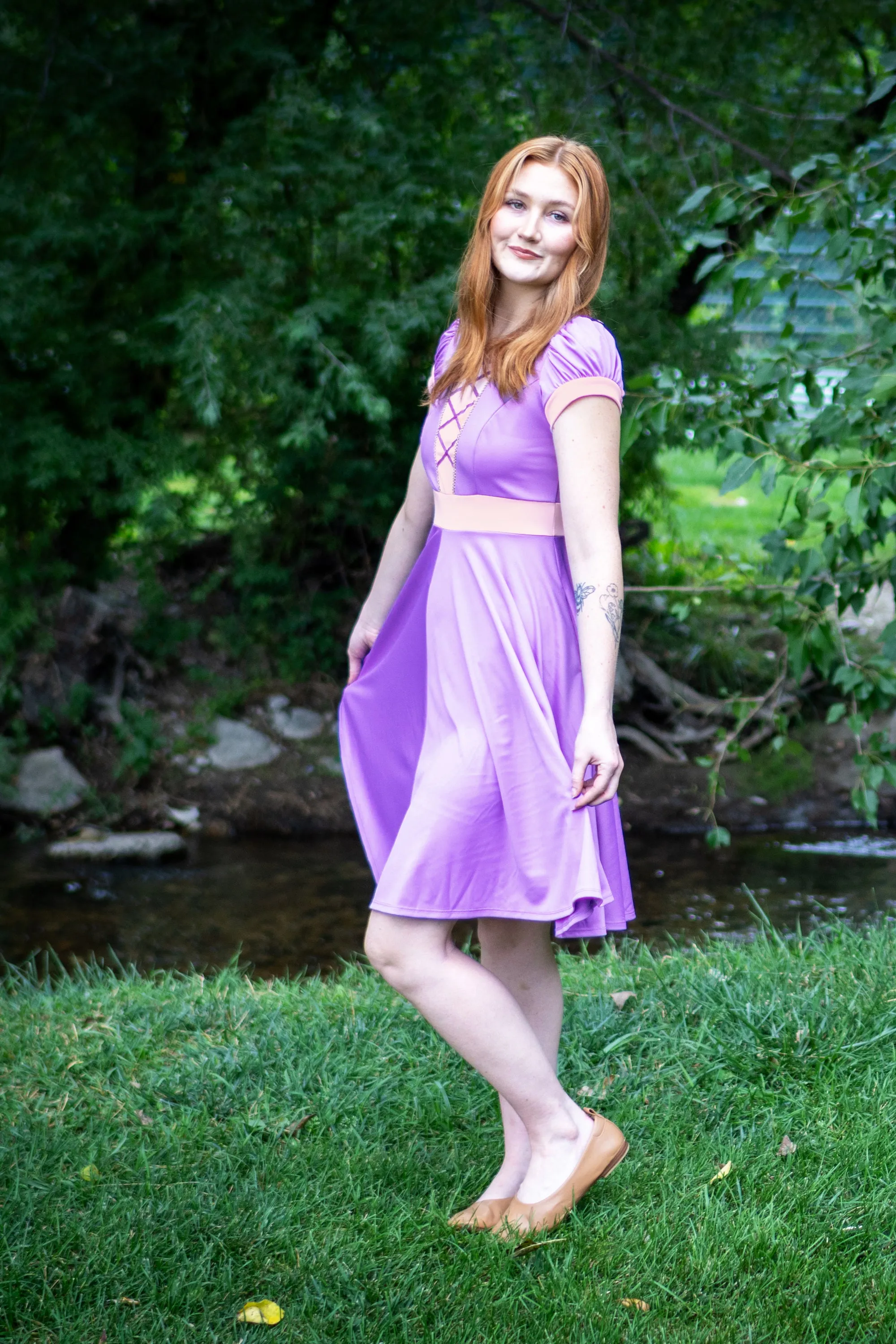 Adult Rapunzel Twirl Dress