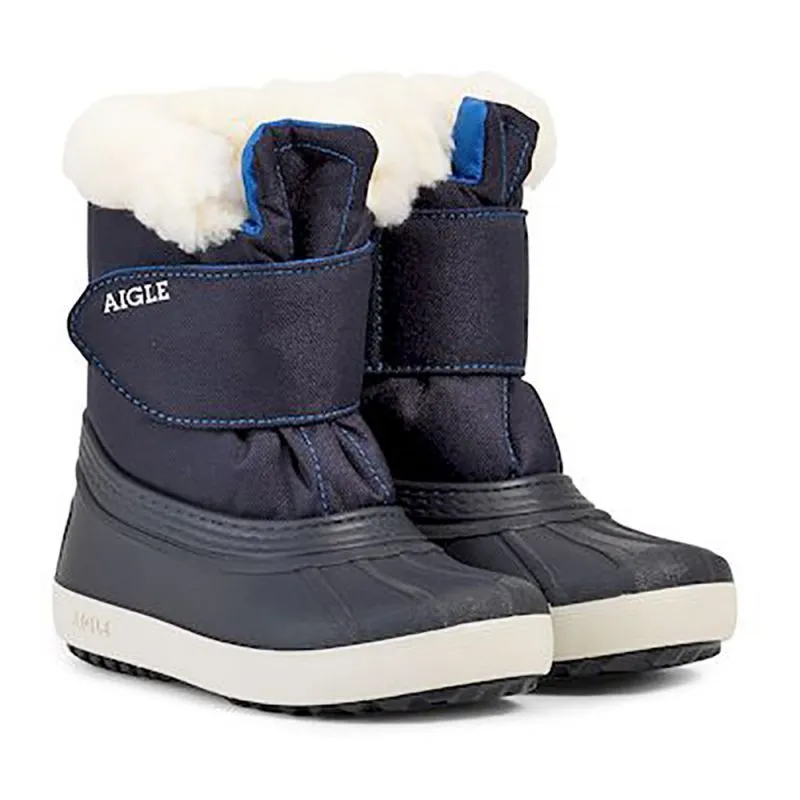 Aigle snow boots for kids - Explorus Kid - Black