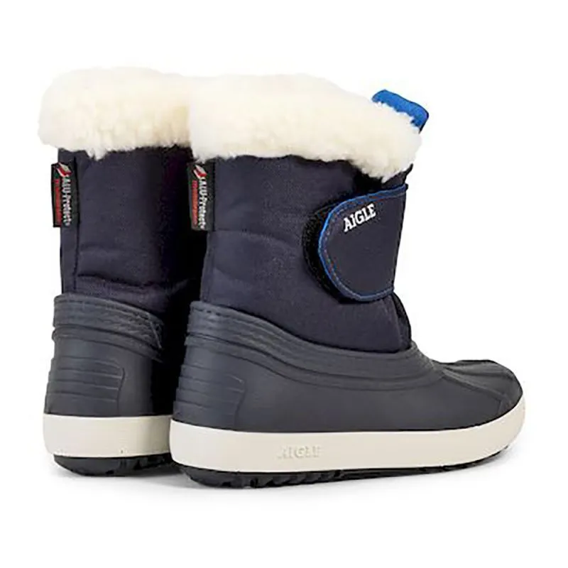 Aigle snow boots for kids - Explorus Kid - Black