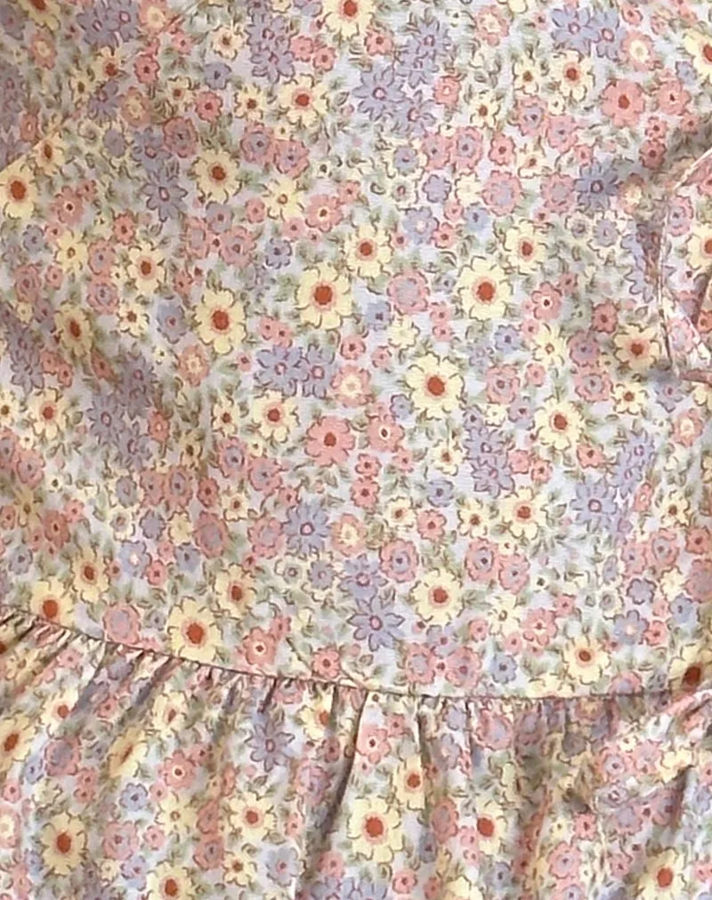 Ajasi Blouse in 70s Prairie Girl