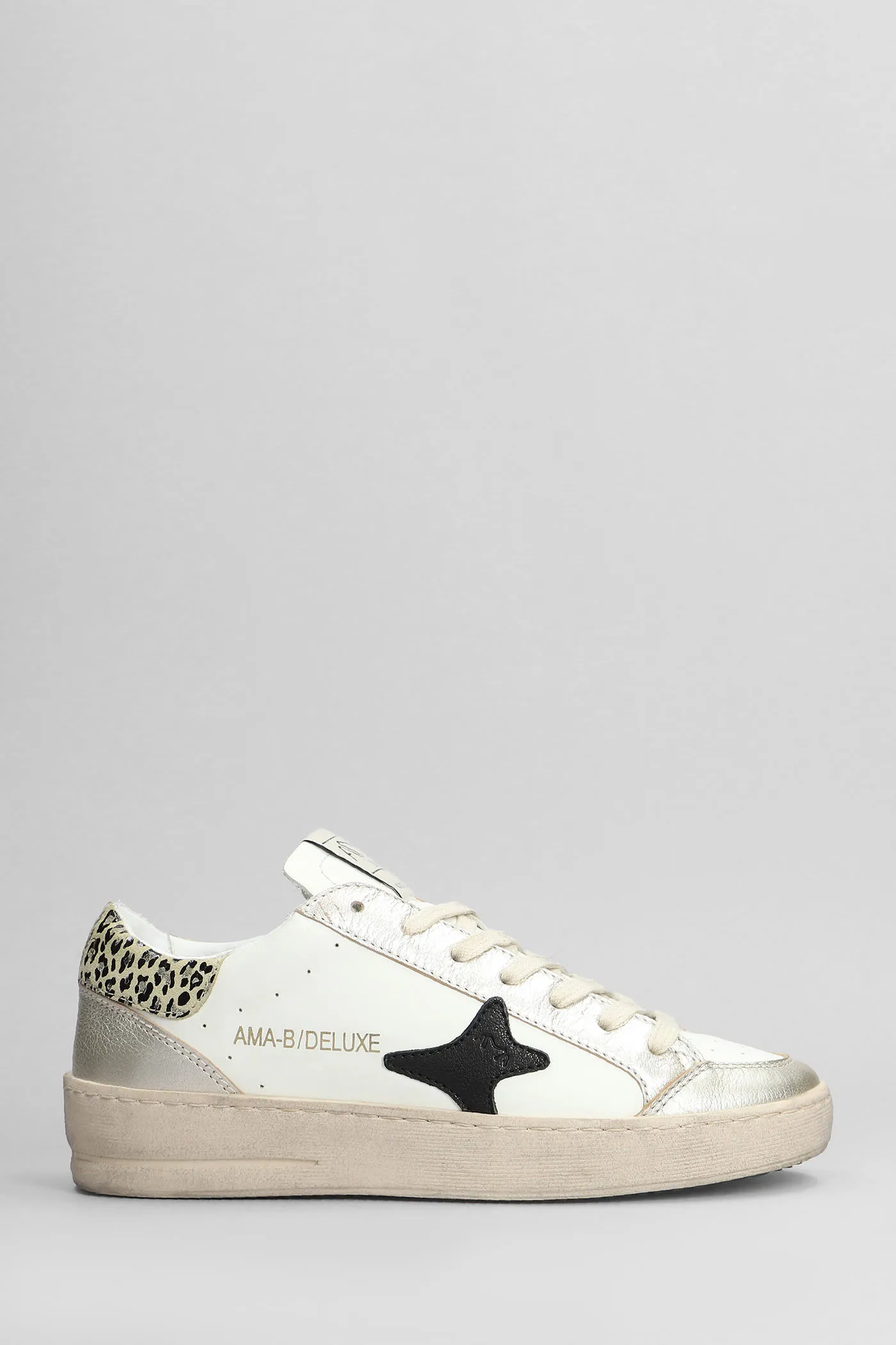 AMA-BRAND Sneakers In White Leather