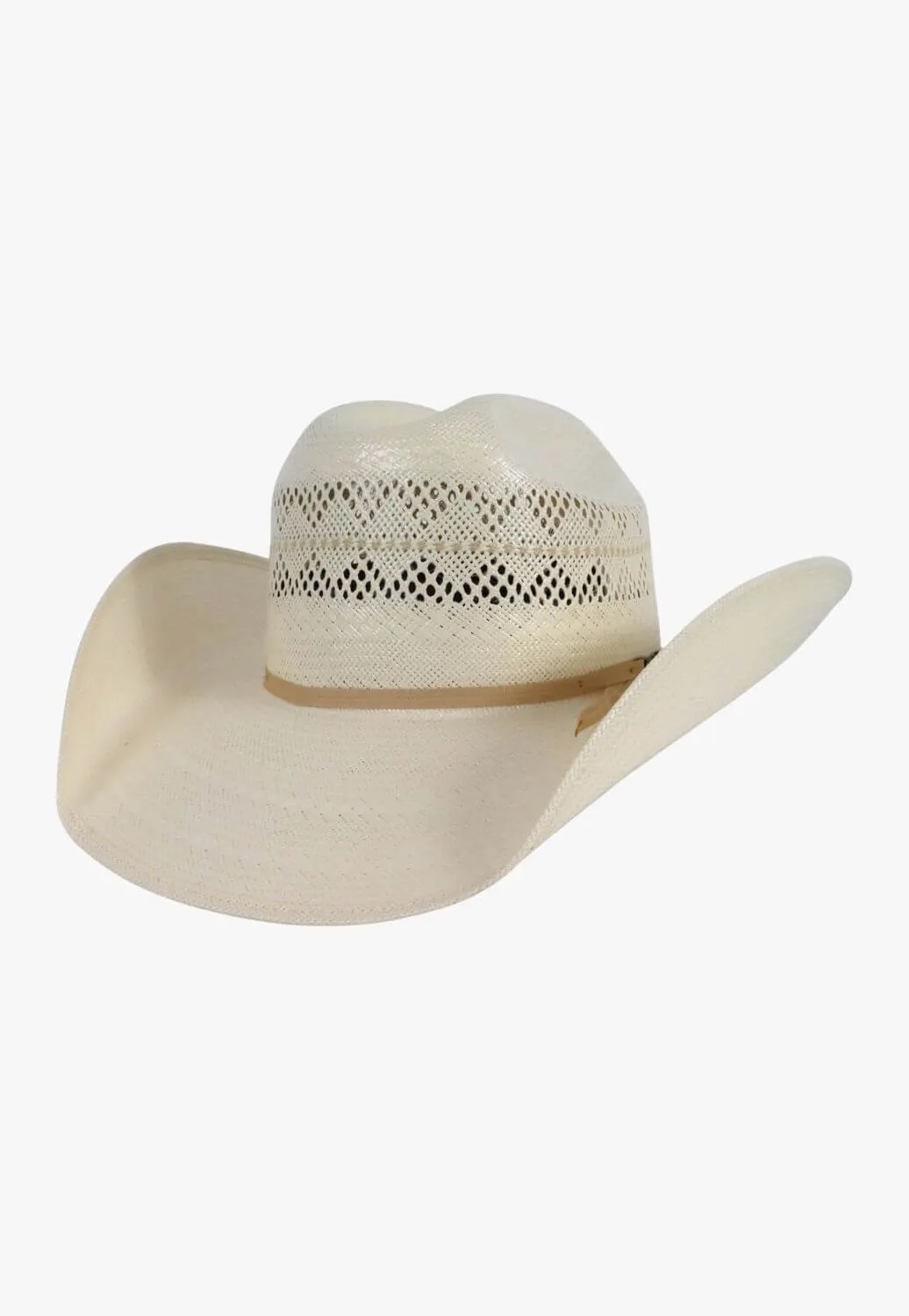 American Hat Straw RC Crown Hat