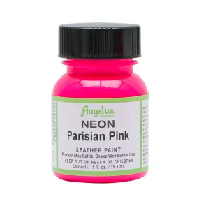 Angelus Neon Parisian Pink Leather Paint 086