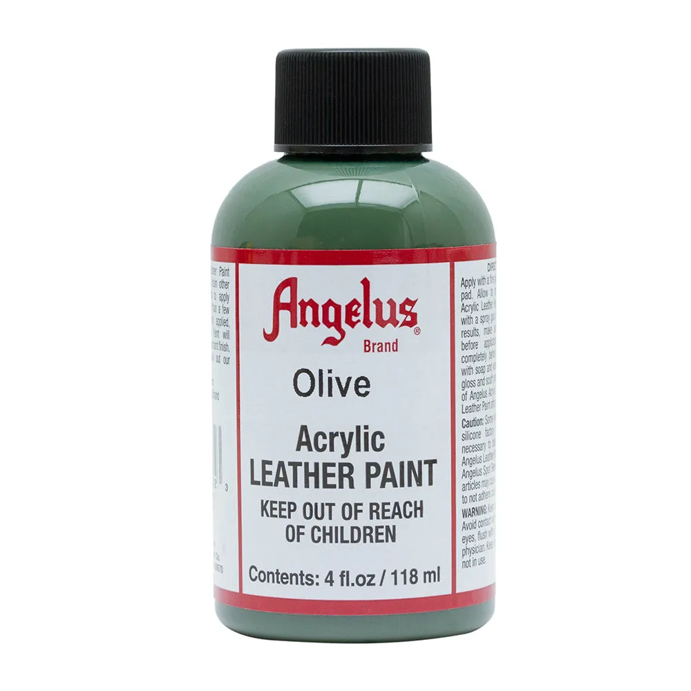 Angelus Olive Leather Paint 078 - Buy Now