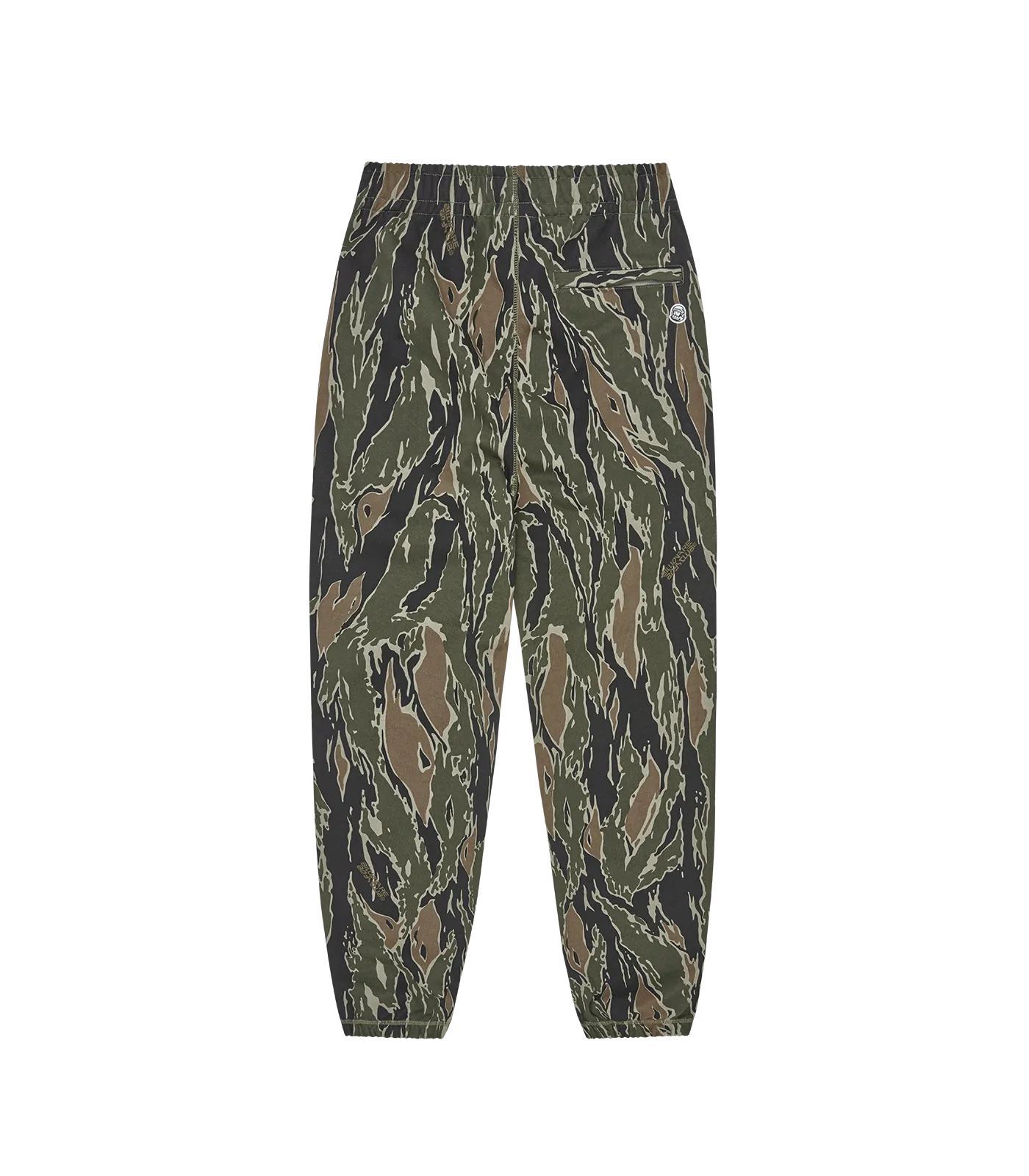 ARCH LOGO CAMO SWEATPANTS - KHAKI: Arch Logo Camouflage Sweatpants in Khaki