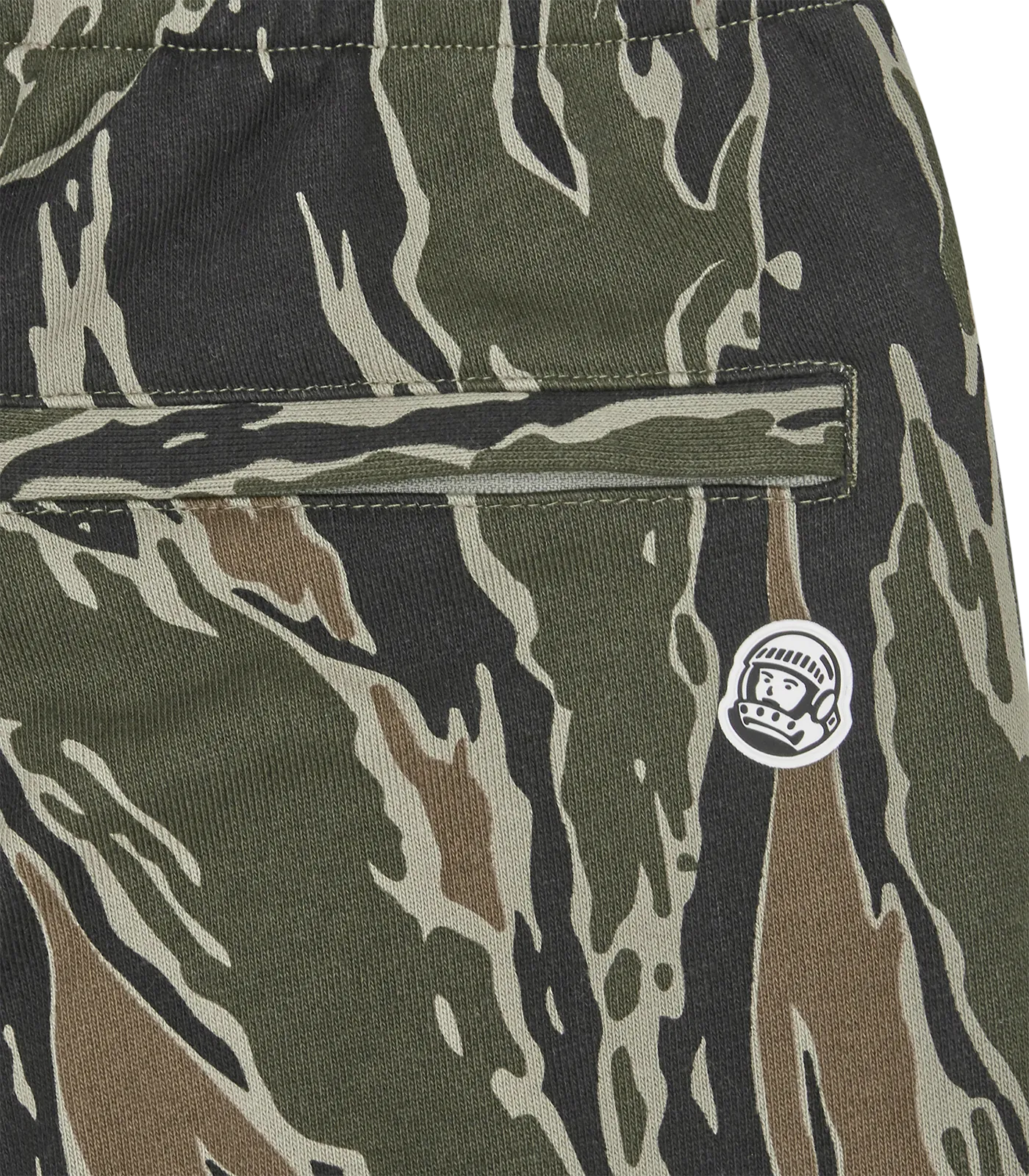 ARCH LOGO CAMO SWEATPANTS - KHAKI: Arch Logo Camouflage Sweatpants in Khaki