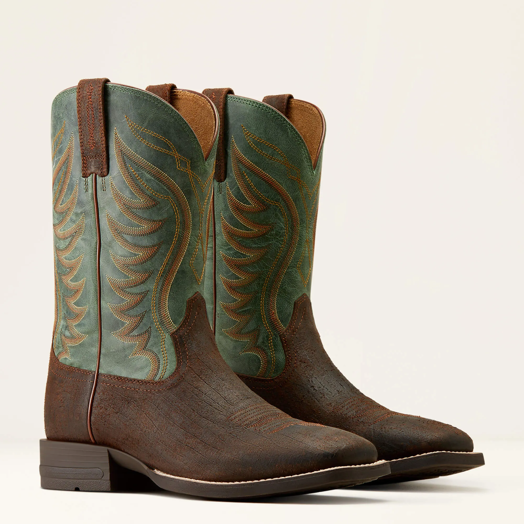 Ariat Men's Surf Green Amos Western Boot