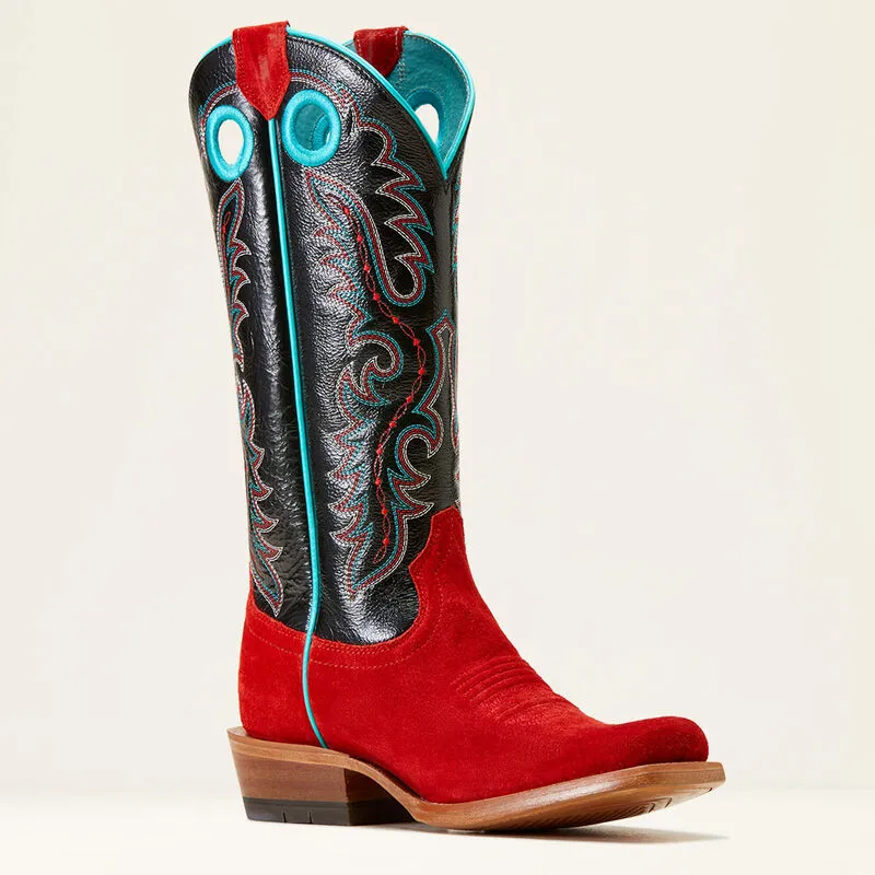 Ariat Women's Red Suede Western Boots