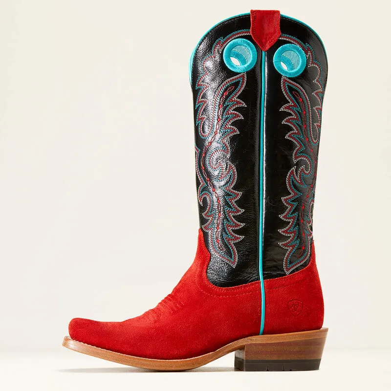 Ariat Women's Red Suede Western Boots