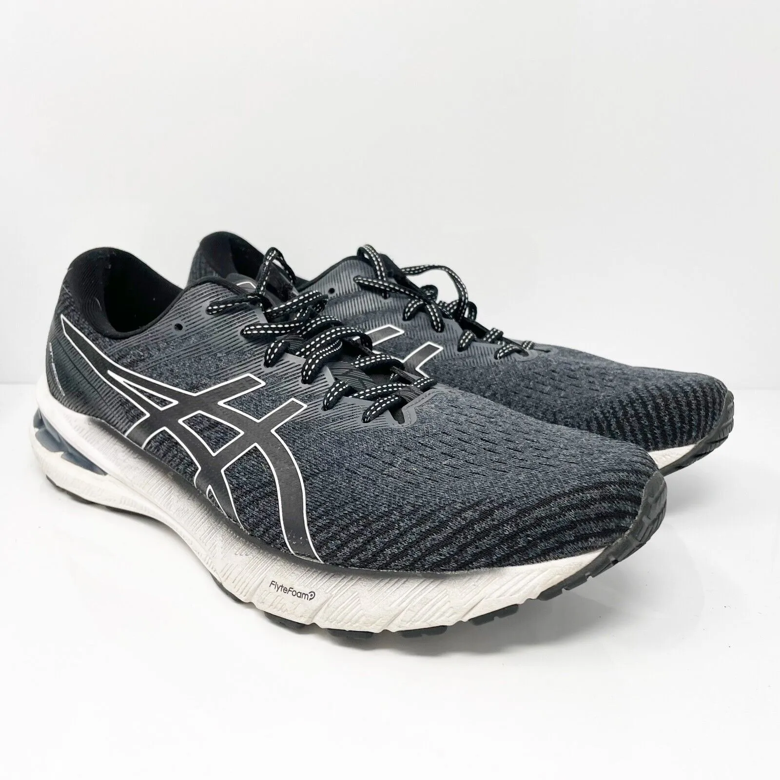 Asics Mens GT 2000 10 1011B185 Black Running Shoes Sneakers Size 11.5