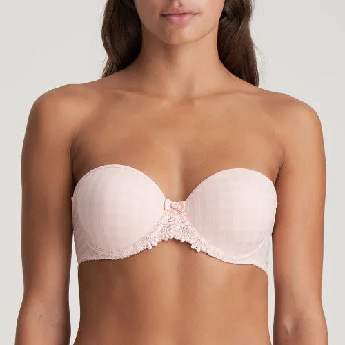 Avero Pearly Pink Strapless Bra B-E Cup Size - Formed Cup