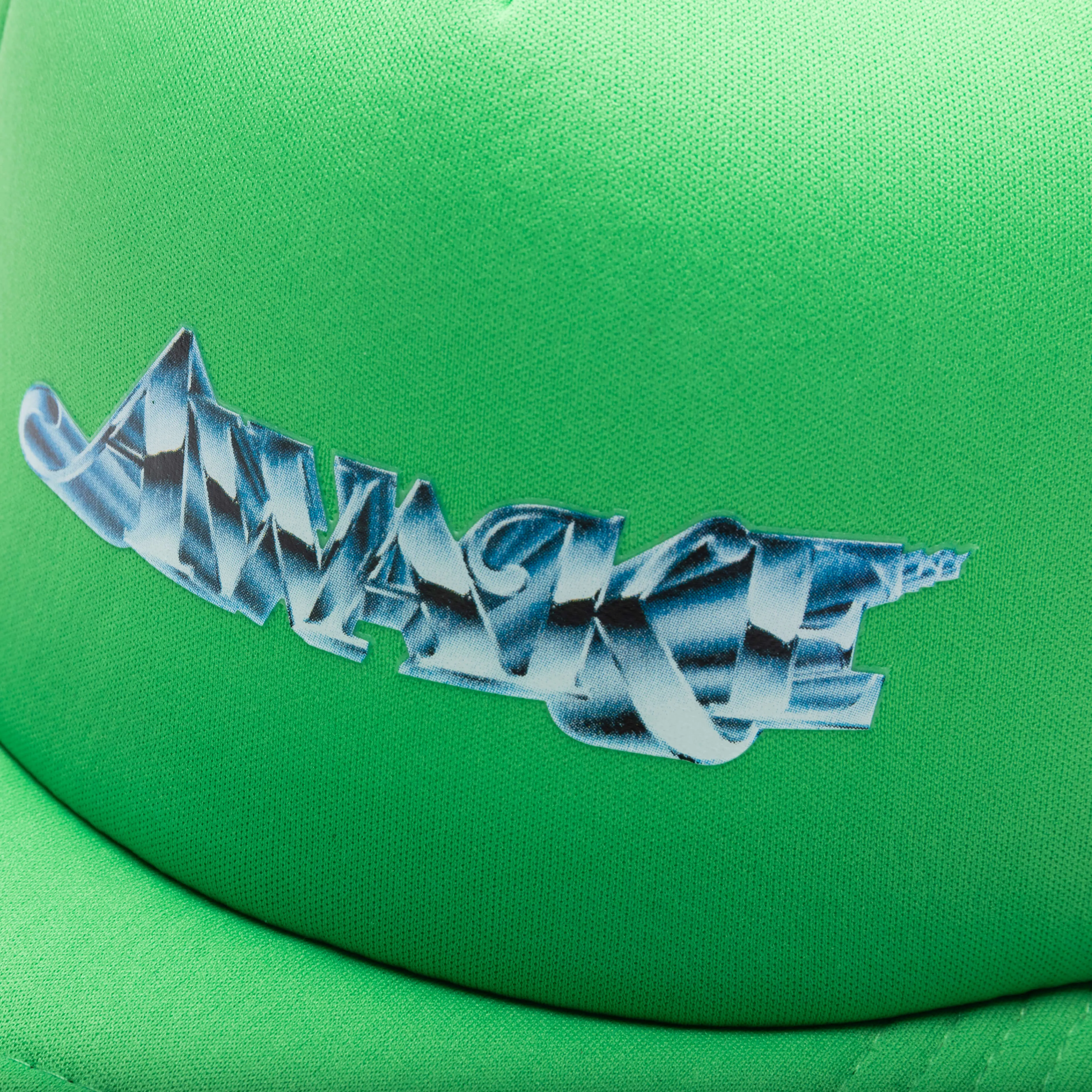 Lime Chrome Trucker Hat