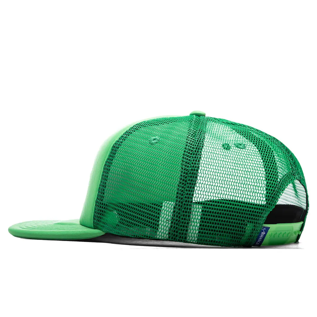 Lime Chrome Trucker Hat