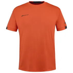 Babolat Play Fiesta Red Crew Neck Tee for Men