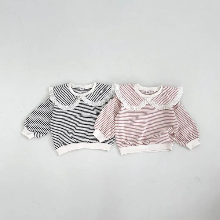 Wholesale Striped Tops for Baby Girls - Item Code 231130124