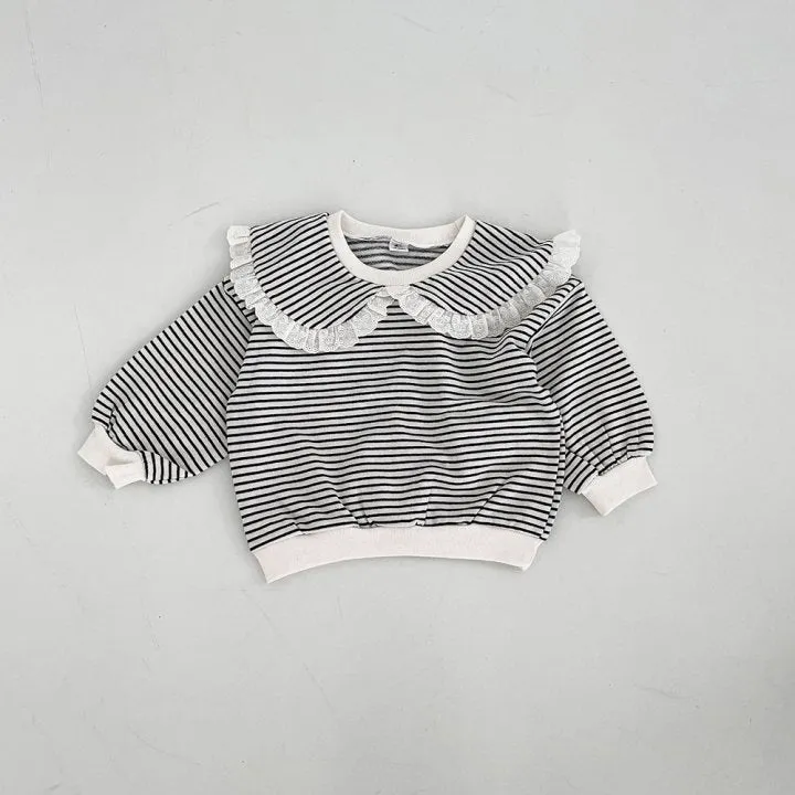 Wholesale Striped Tops for Baby Girls - Item Code 231130124