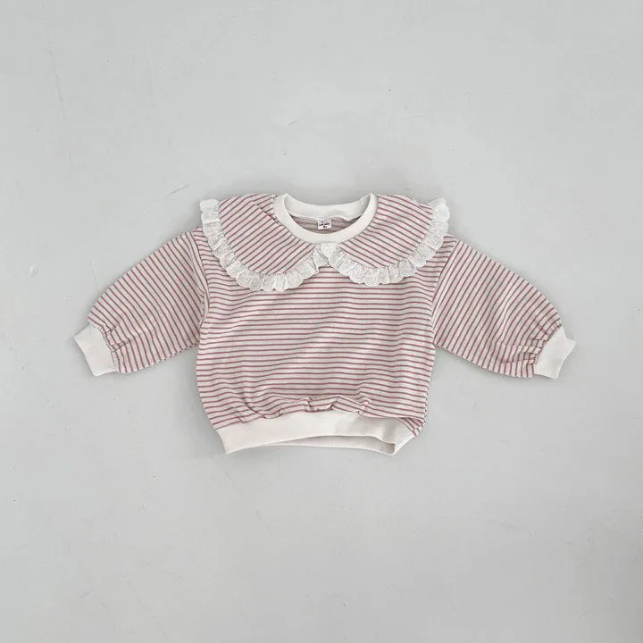 Wholesale Striped Tops for Baby Girls - Item Code 231130124