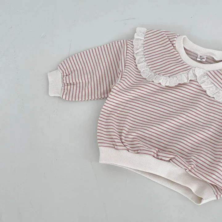 Wholesale Striped Tops for Baby Girls - Item Code 231130124