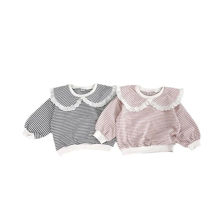 Wholesale Striped Tops for Baby Girls - Item Code 231130124