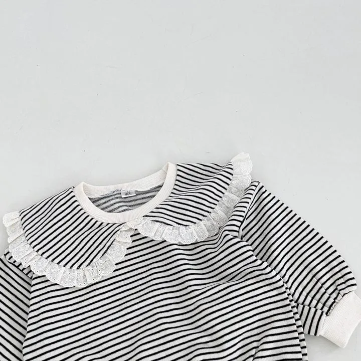 Wholesale Striped Tops for Baby Girls - Item Code 231130124