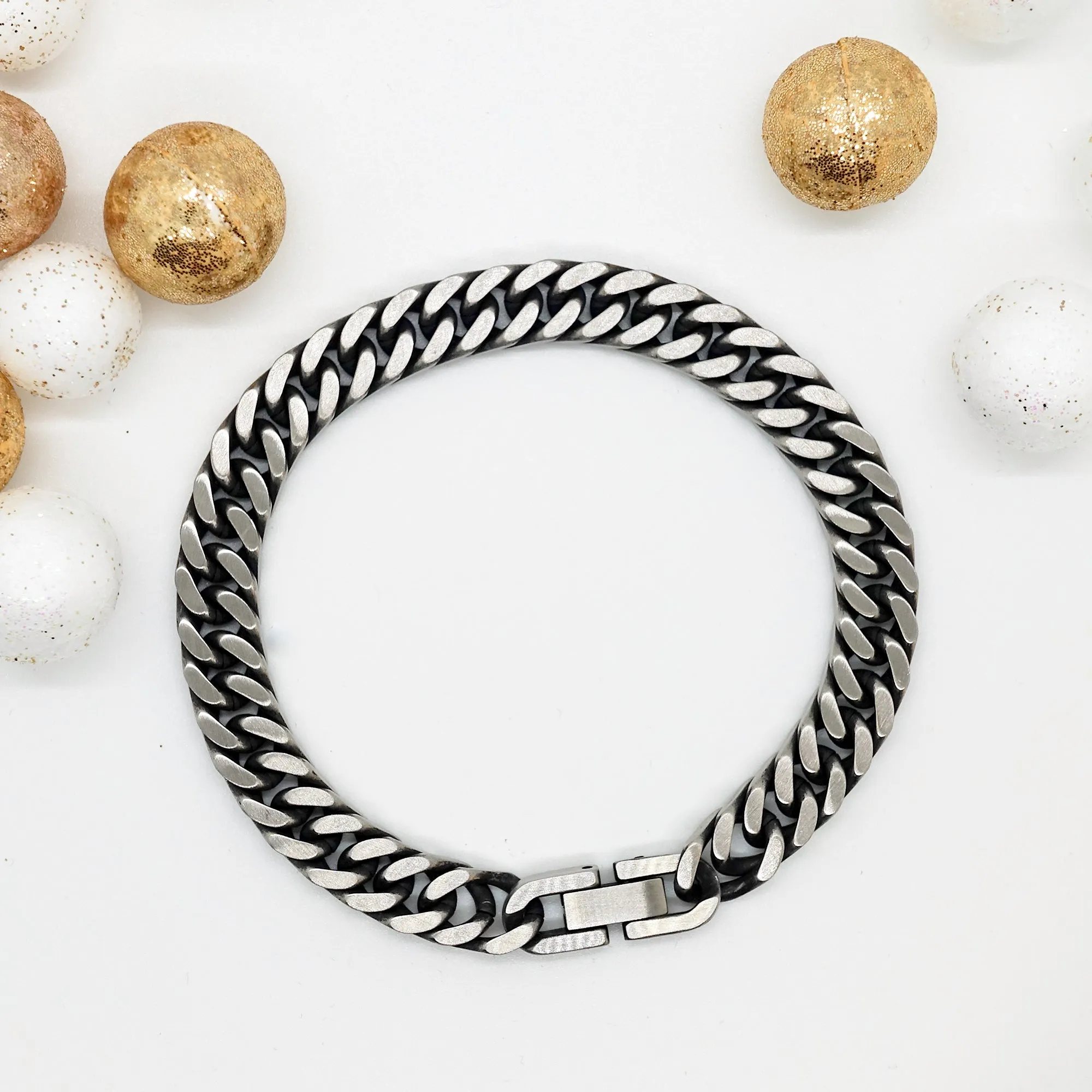 Badass Gift for Athletic Trainer: Cuban Link Bracelet