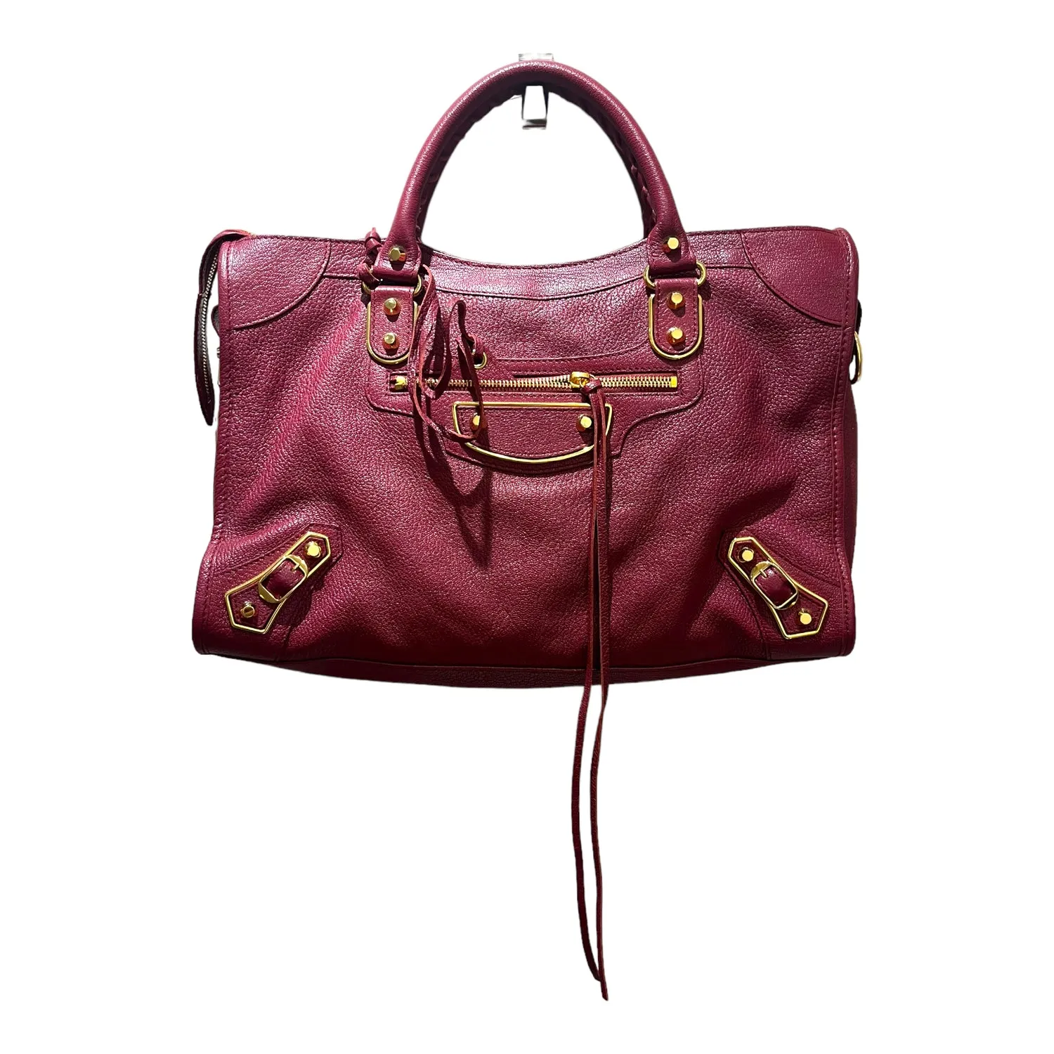 Balenciaga Burgundy Bag