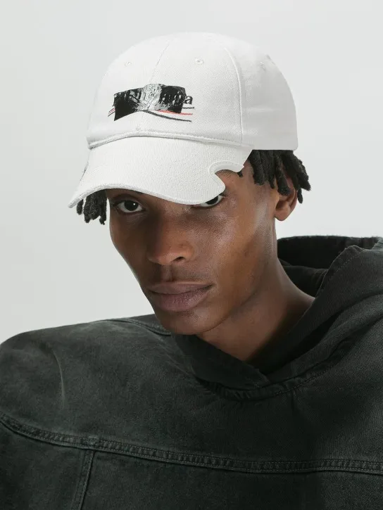 Balenciaga   Gaffer cotton hat 