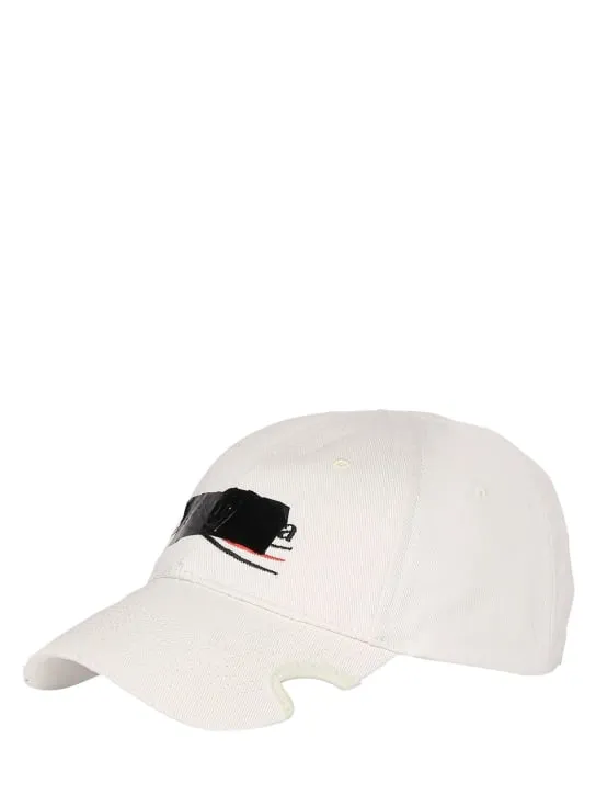 Balenciaga   Gaffer cotton hat 