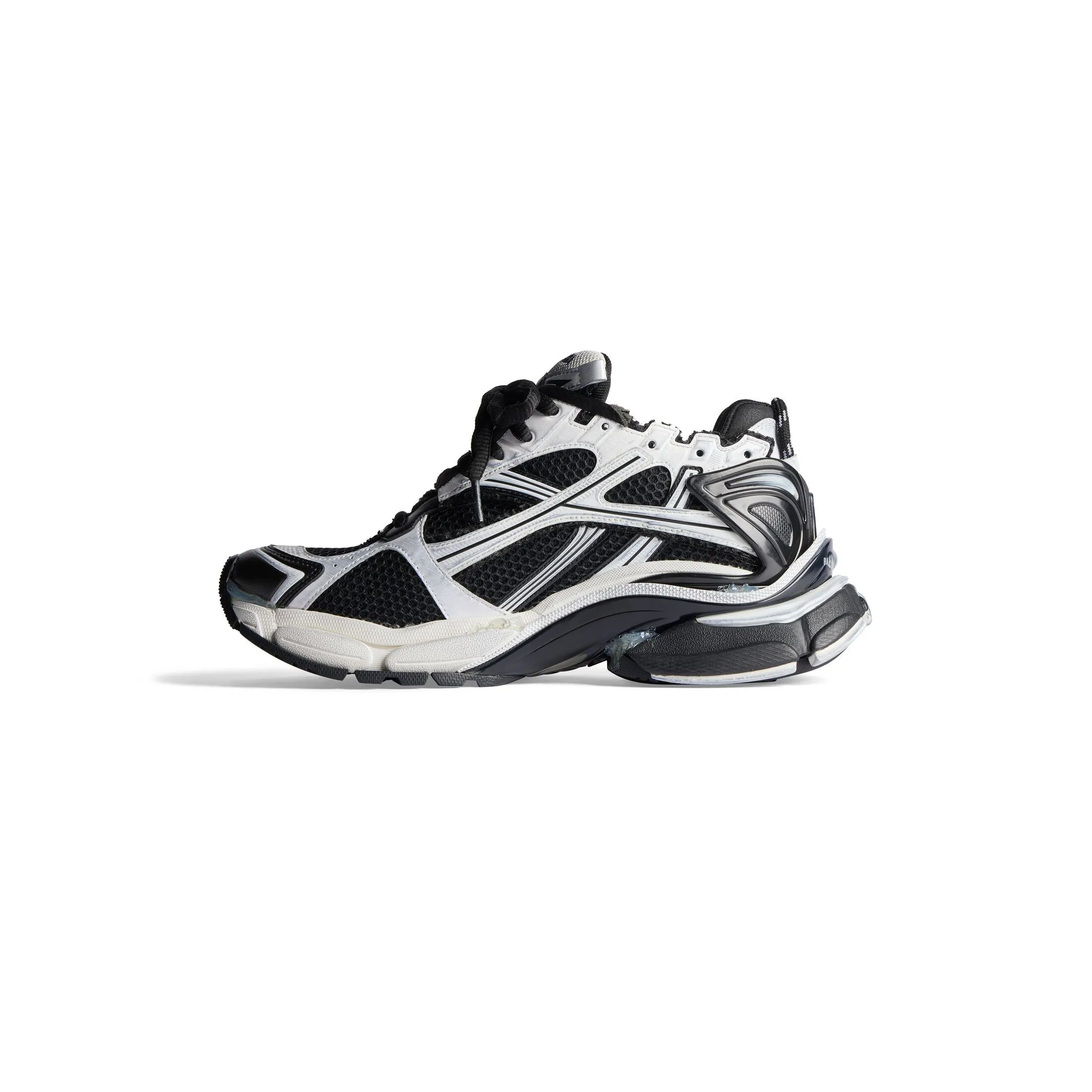 Balenciaga Runner Sneakers 'BLACK WHITE'