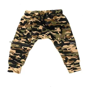 Ballerinas and Boys - Camo Zip Joggers